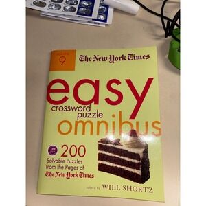 The New York Times Easy Crossword Puzzle Omnibus Volume 9 200 Puzzles